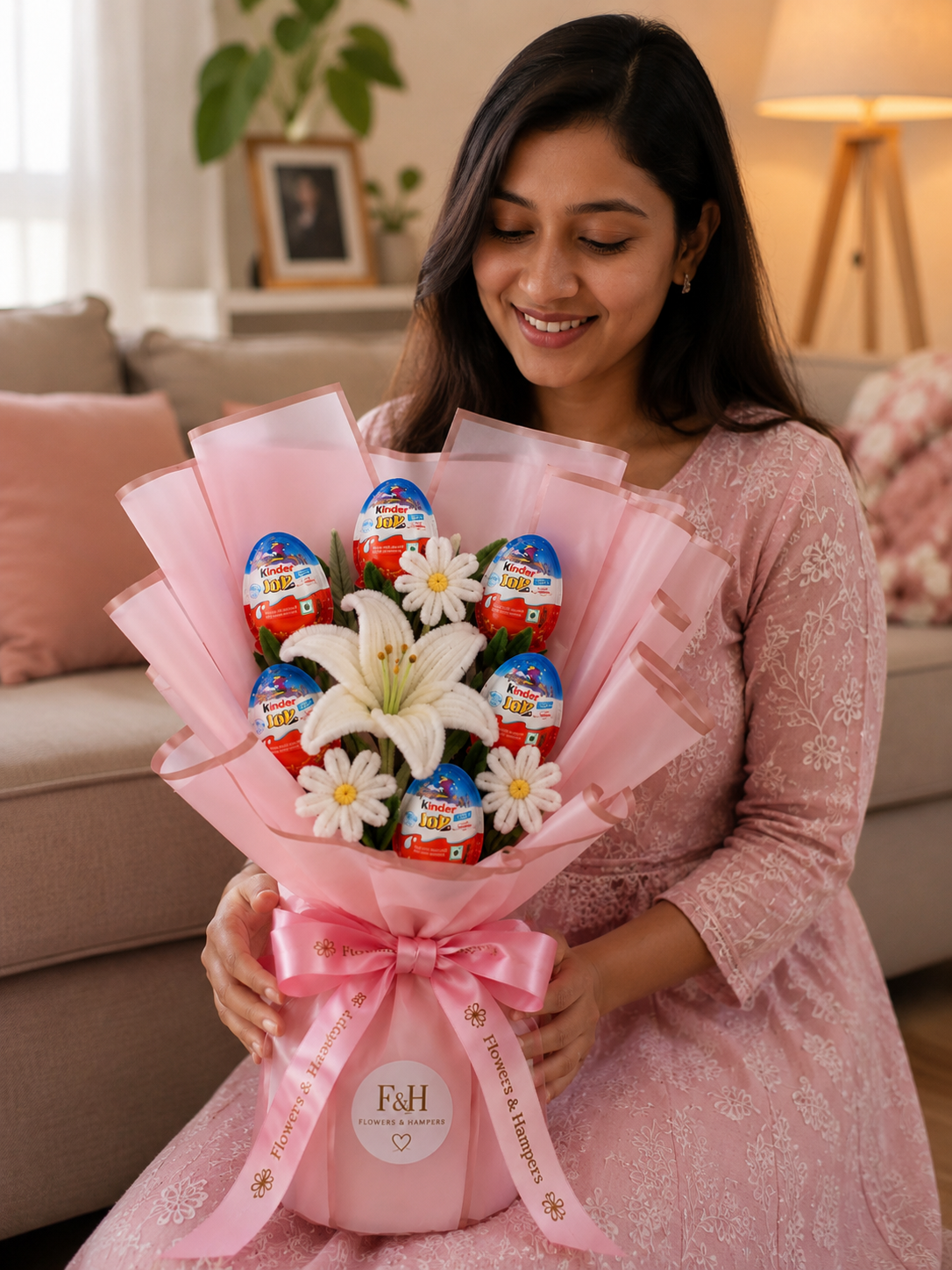 Kinder Joy Chocolate Bouquet