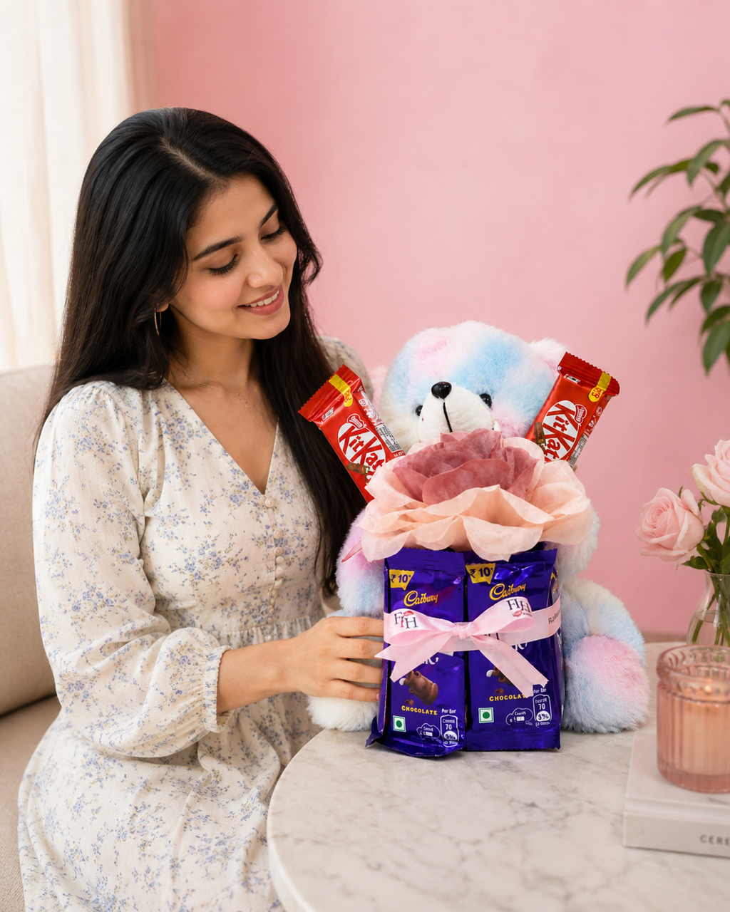 Teddy & Chocolate Gift Hamper