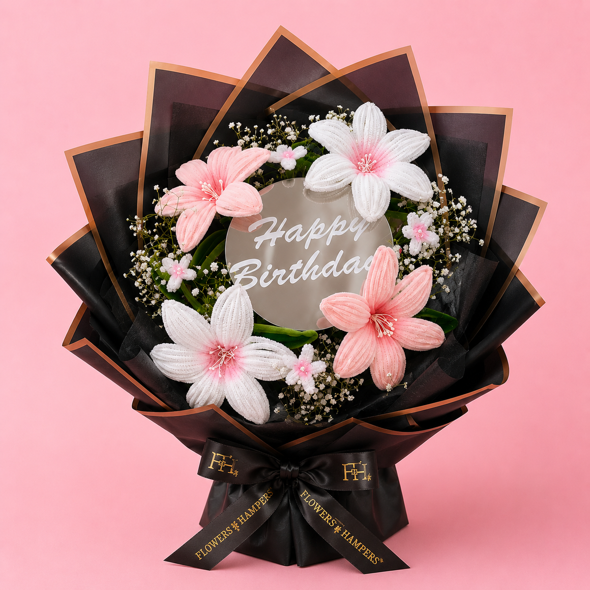 Elegant Lily Birthday Bouquet