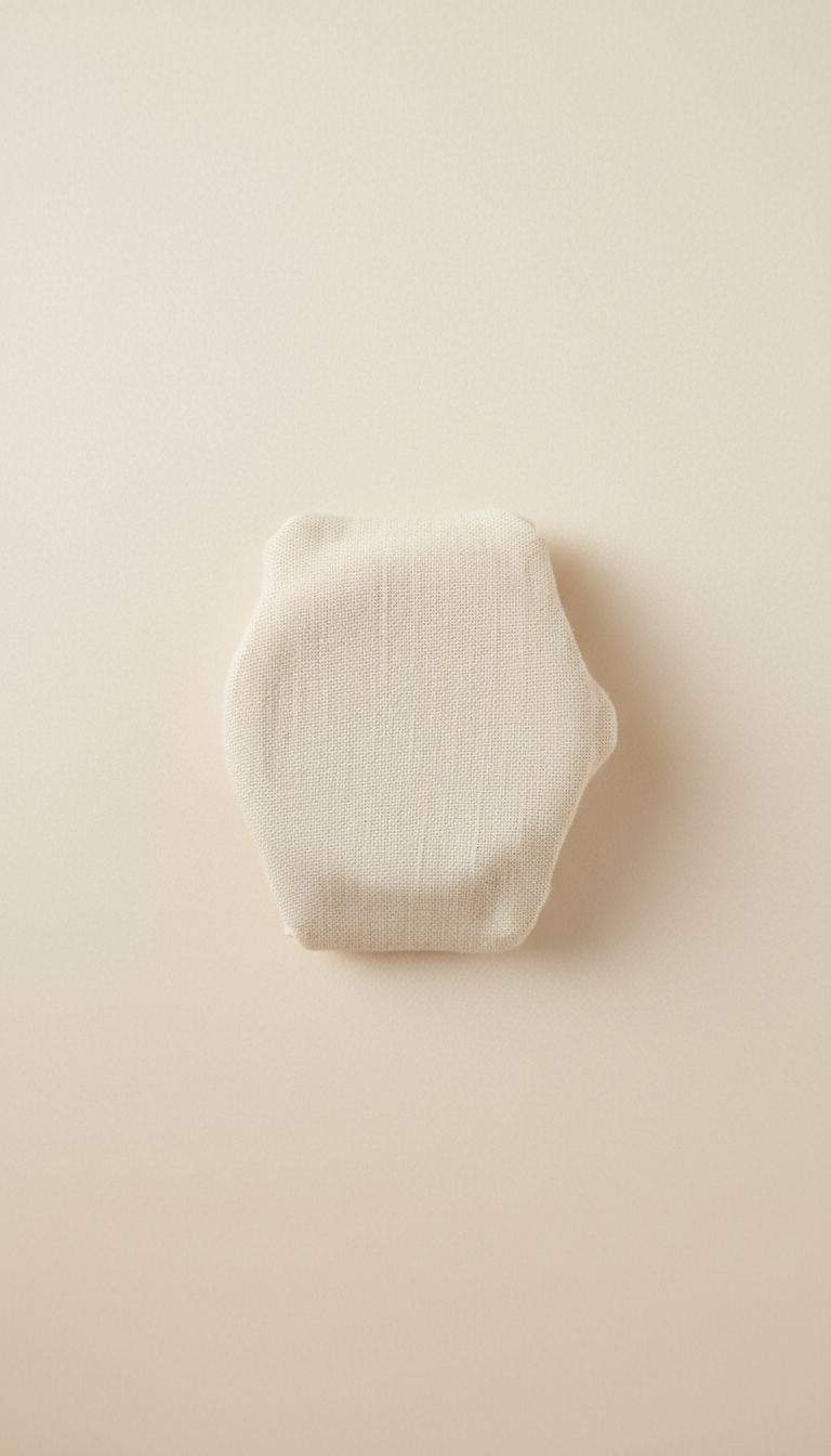 Ivory Linen-Wrapped Statement Watch